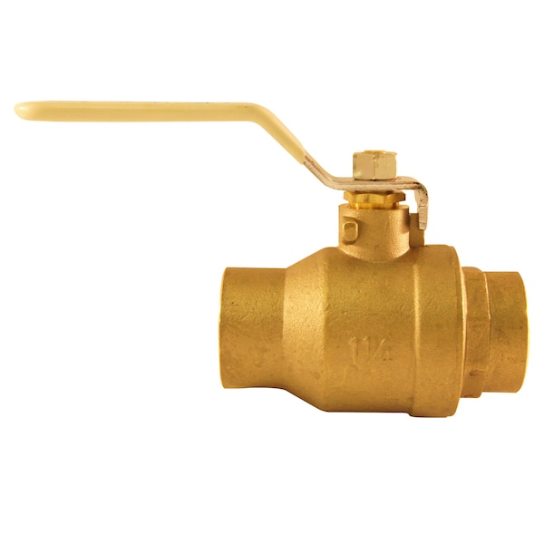 Tmg 1-1/4 in. Lead Free Brass SWT x SWT Ball Valve 94ALF20601TMG - main